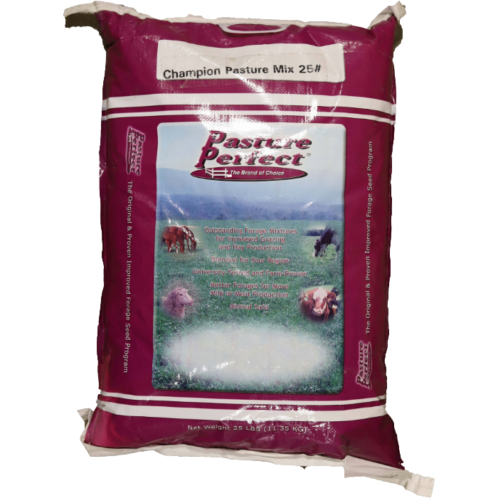 Champion Pasture Mix, Size: 25#