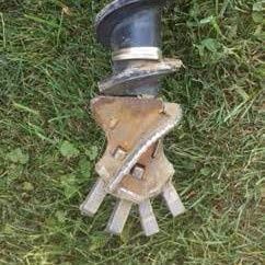 Mo Auger Head, Size: 4"