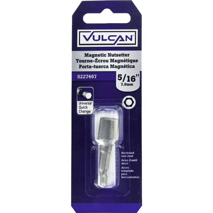 Hex Drive Nutsetter, Size: 5/16"