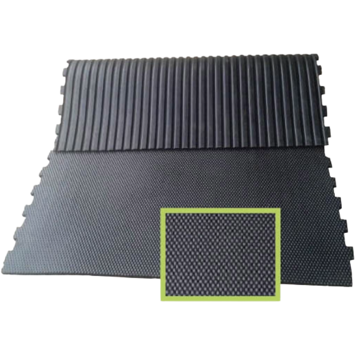 Rubber Horse Mat, Type: Interlocking