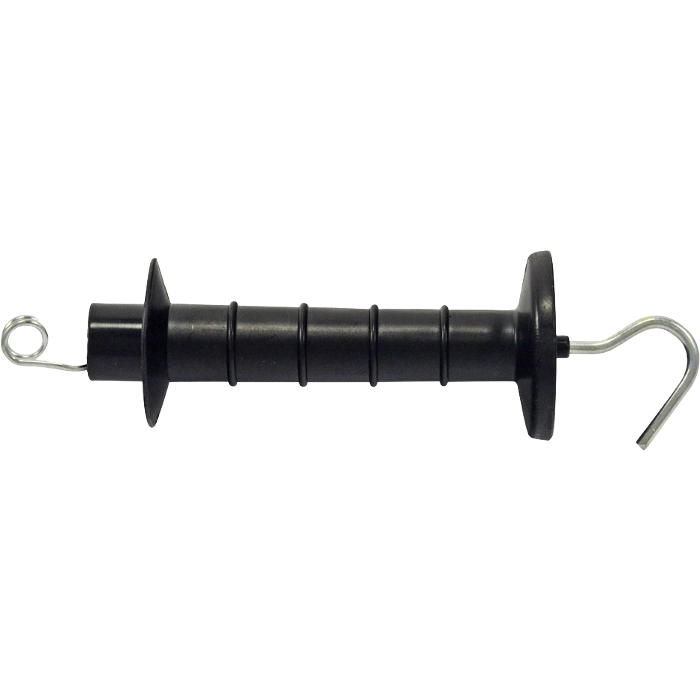 Spring Gate Handle, Colour: Black