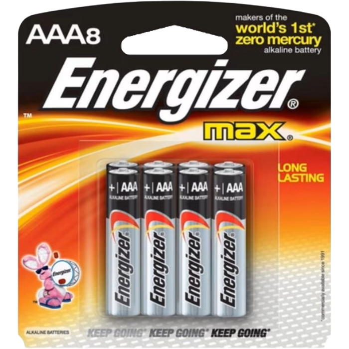 Battery, Type: AAA8