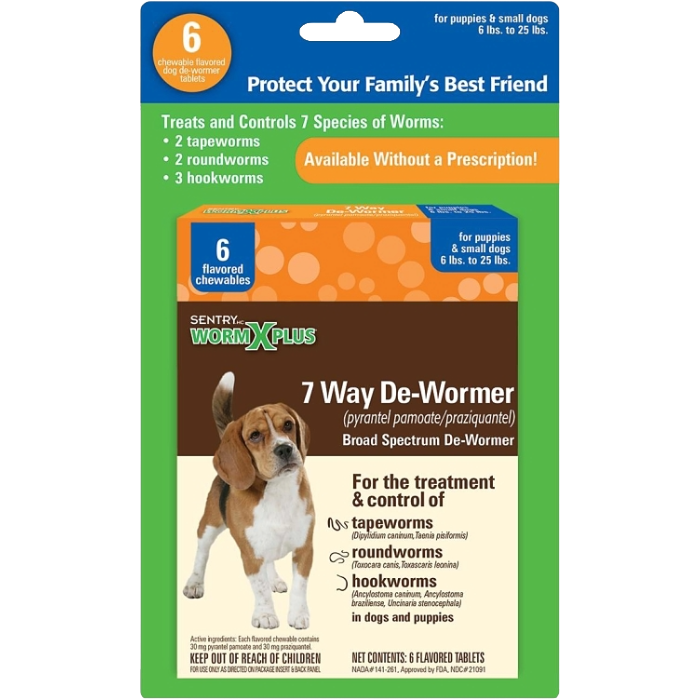7 Way De-Wormer, Size: Small