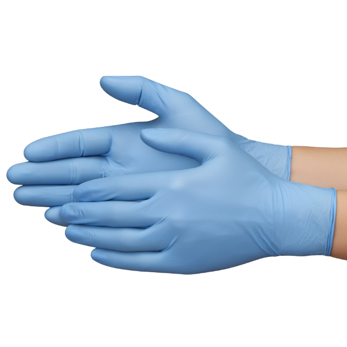 Nitrile Disposable Gloves, Size: Small