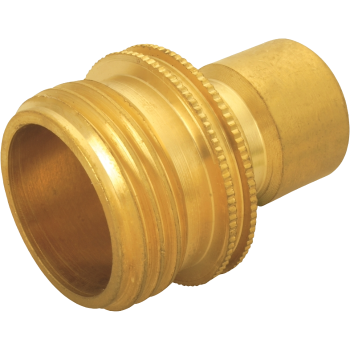 3/4" Brass Quick Connector, Type: Male
