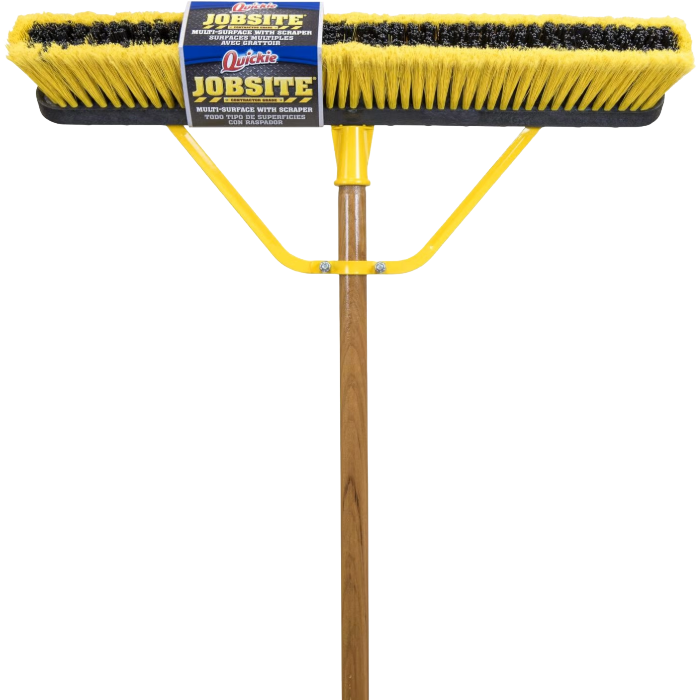 Indoor/Outdoor Pushbroom, Size: 24"