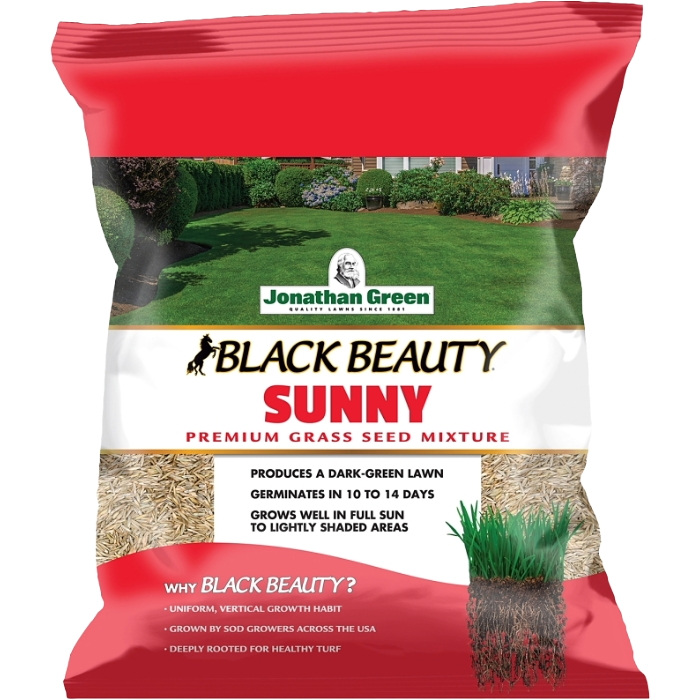 Sunny Black Beauty Grass Seed, Size: 7lbs