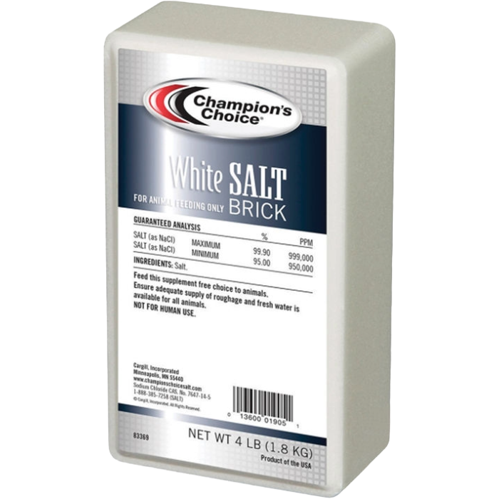 White Salt Block, Size: 4 lb