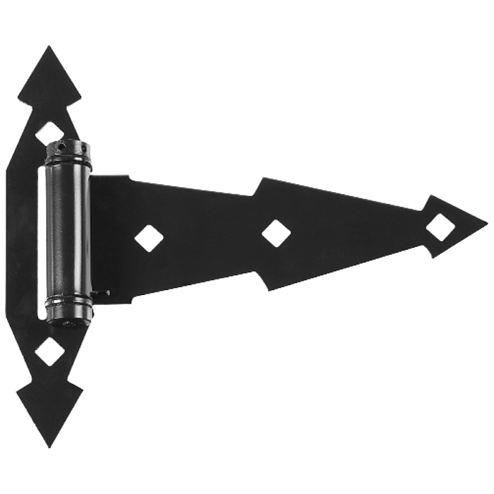 Black Steel Gate Hinge, Size: 7"