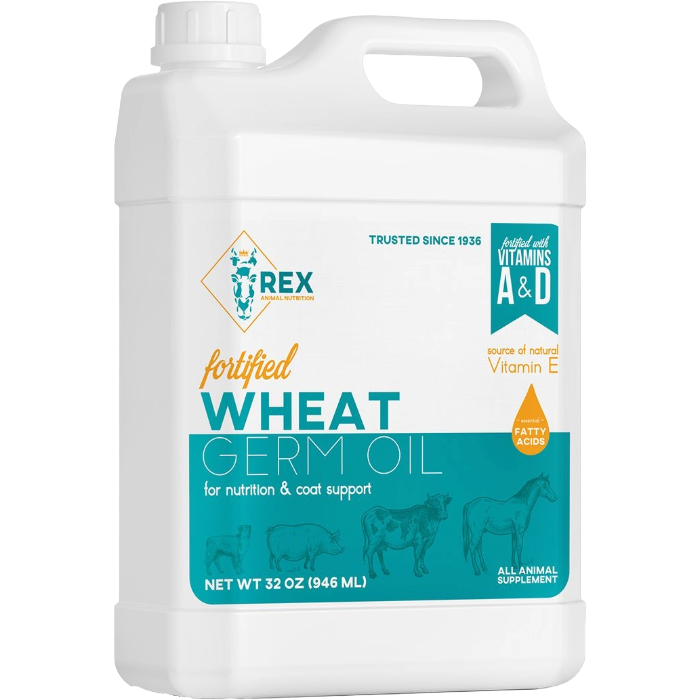 Wheat Germ Oil For Animals, Size: 32oz