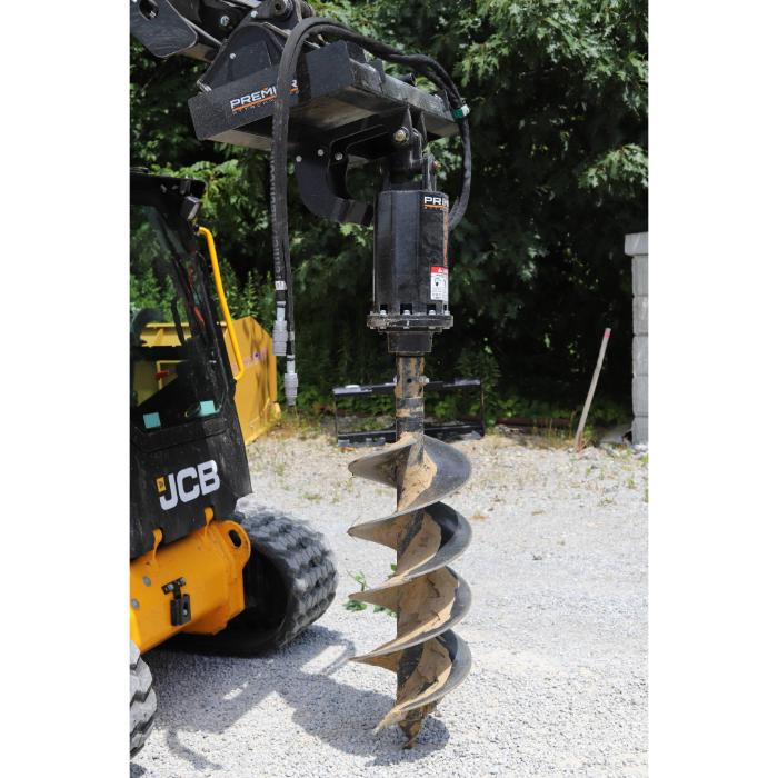 Loader Auger Rental, Time: 1/2 DAY