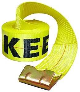 4" X 30' Yellow Winch Strap, Size: 30'
