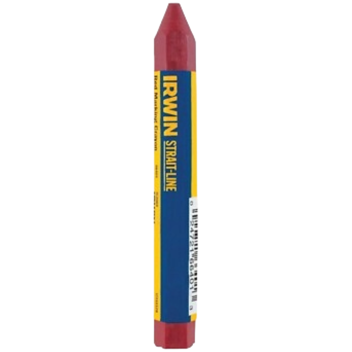 Irwin Red Permanent Marking Crayon, Colour: Red