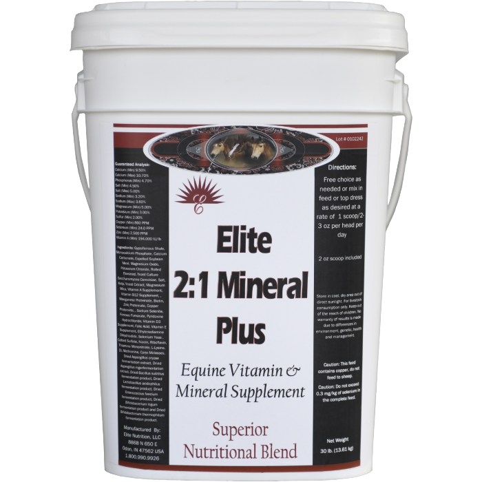 Elites 2:1 Mineral Plus, Size: 12 LBS