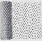 Chain Link Fabric 12' H x 50' Roll, Type: GALVANIZED