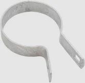 Chain Link Tension Band 3", Type: Galvanized