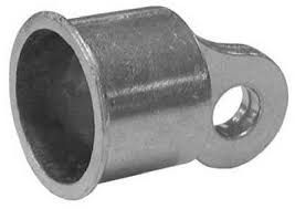 CHAIN LINK RAIL END CUP 1-5/8", Type: GALVANIZED