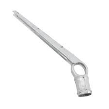 Chain Link Barb Arm 2-1/2" x 1-5/8", Type: Galvanized