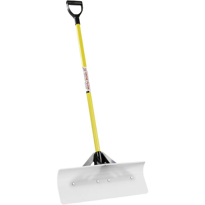Wide Blade Poly Snow Pusher, Size: 24"