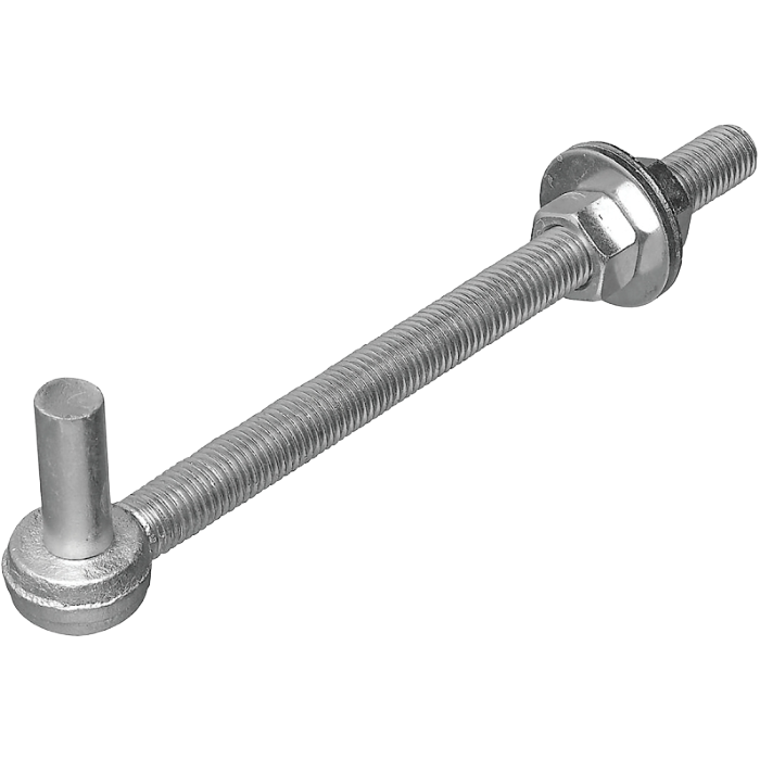 3/4 X 12" Steel Bolt Hook Each