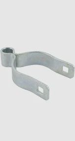 CHAIN LINK FEMALE HINGE 2", Type: GALVANIZED