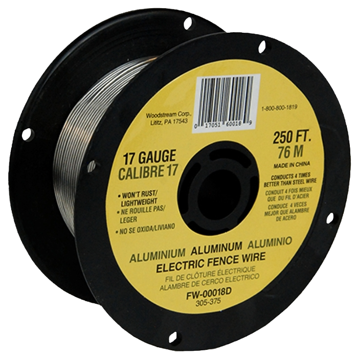 Alum Wire 17GA, Size: 250'