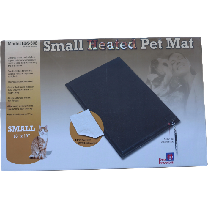 Heated Mat, Size: Small 13"X19"