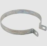 Chain Link Brace Band 6", Type: Galvanized