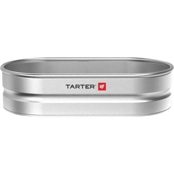 Oval Raised Bed W/ Bottom, Size: 2' X 1' X 4'