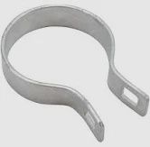 CHAIN LINK BRACE BAND 2-1/2", Type: GALVANIZED
