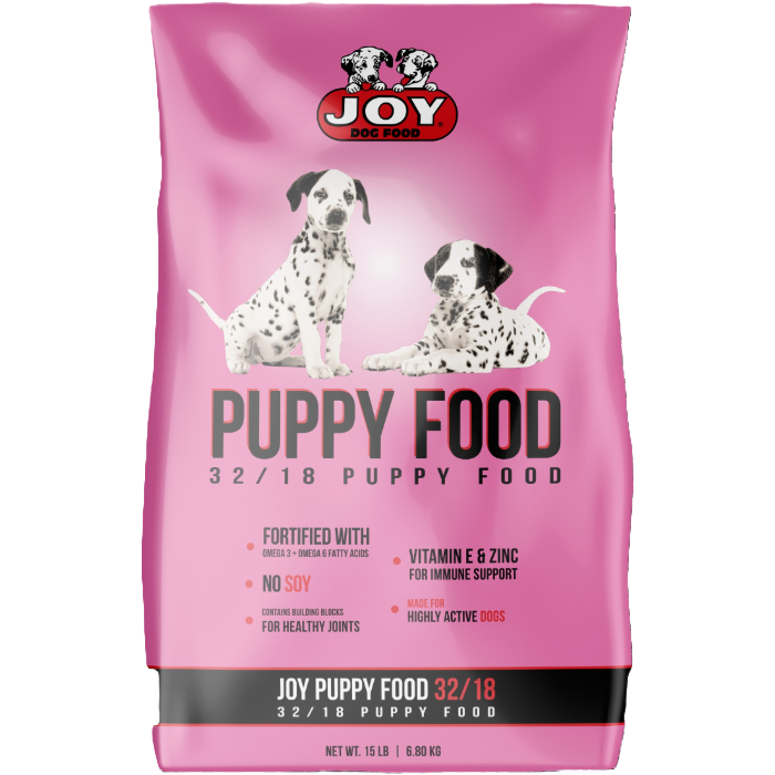 Joy Dog Food-Puppy Food 32/18- 15lbs, Size: 15 LBS