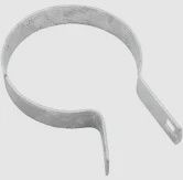 Chain Link Tension Band 4", Type: Galvanized