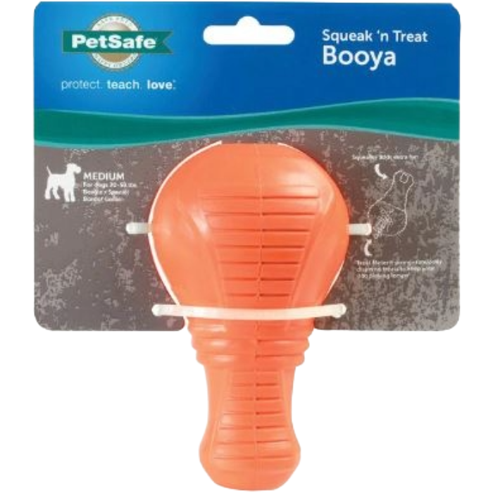 Squeak &amp; Treat Booya, Size: Medium