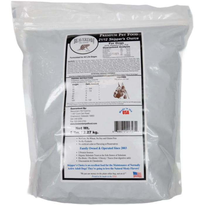 Beaverdam Skippers Choice 21/12, Size: 5 LB