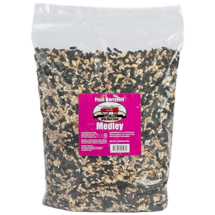 Fruit Berry Nut Medley Bird Feed, Size: 5#