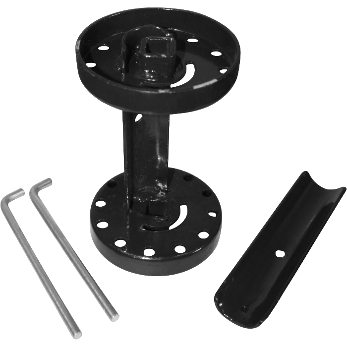 Flex Rail 5" Split Spool, Colour: Black