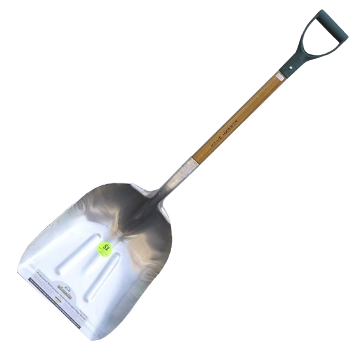 Heavy Duty Professional Aluminum Shovel #12, Size: 30"