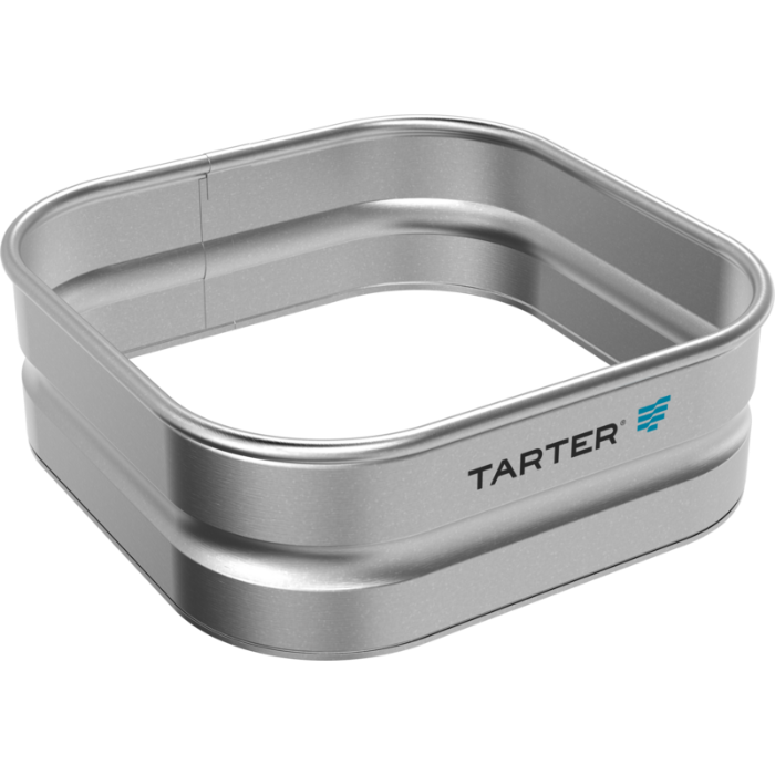 Square Raised Bed No Bottom, Size: 1'