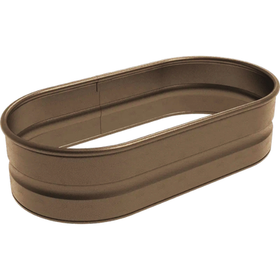 Oval Raised Bed Planter - Copper