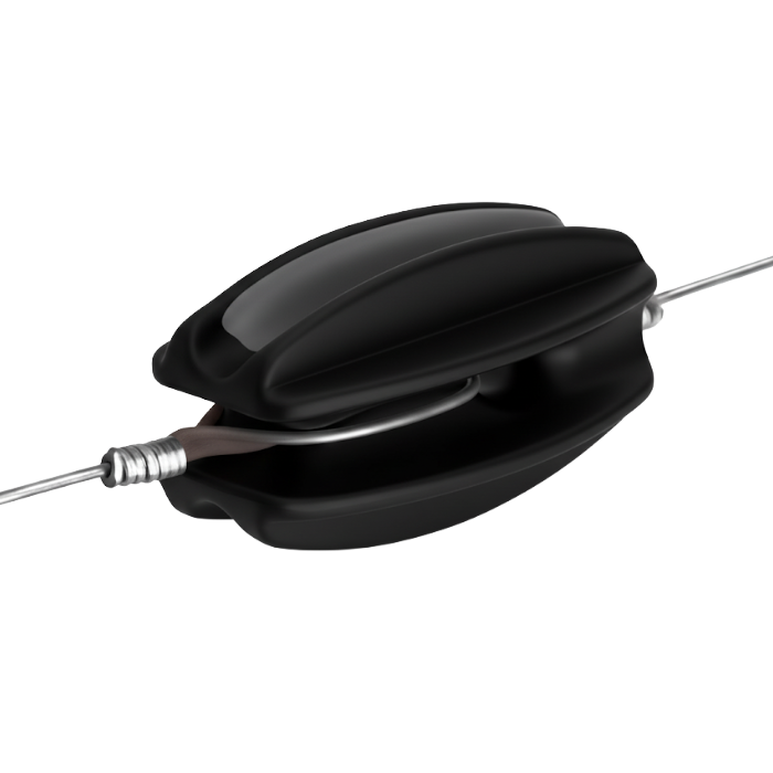 End Strainer Speedrite Pk of 25, Colour: Black