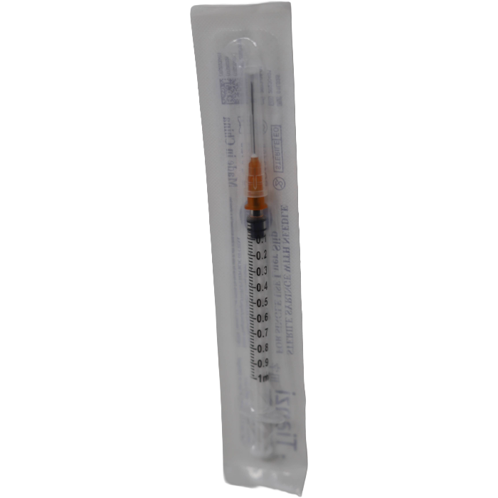 1 ML Syringe W/25GA 1" Needle