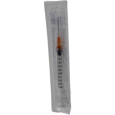 1 ML Syringe W/25GA 1" Needle