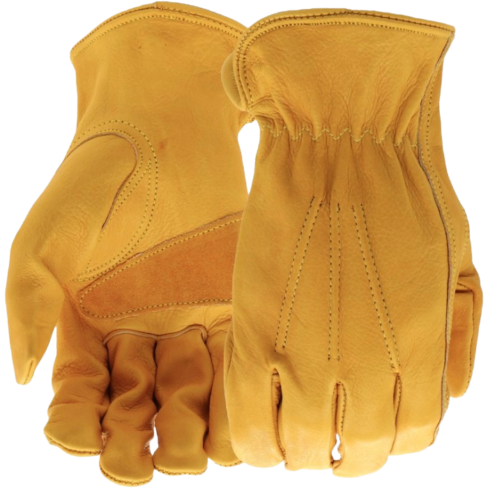 Cowhide Leather Glove, Size: 2X-Large