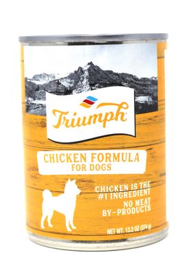 Triumph Canned Dog Food-Chicken-Pk of 12