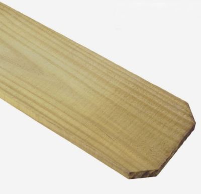 1 X 6 (full) X 8' Dog Eared Treated Board Rough (11/16")Bundle - PTR-168DE