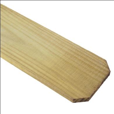 1x6" (full)x 6' Dog Eared Treated Board Rough 11/16" Bundle-Ptr-166DE