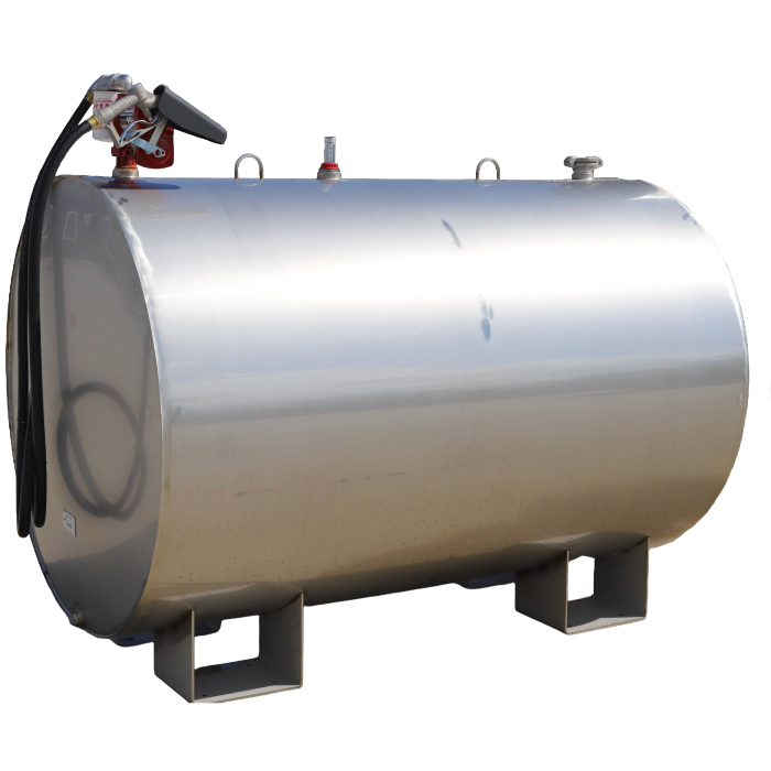 500 Gallon Stainless Steel Fuel Tank W/ Pump