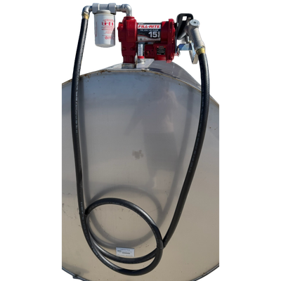 500 Gallon Stainless Steel Fuel Tank W/ Pump