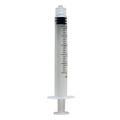 CAREPOINT DISPOSABLE LUER LOCK TIP SYRINGE 3ML W/OUT NEEDLE BX OF 100