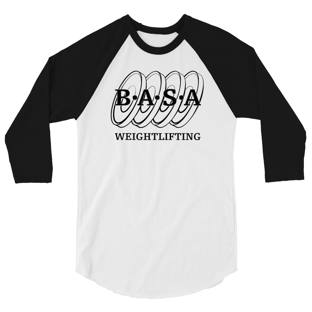  Unisex 3/4 Length Baseball Tee